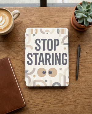 Stop Staring Kindle Case - Fits Paperwhite & Colorsoft - Reader Gift