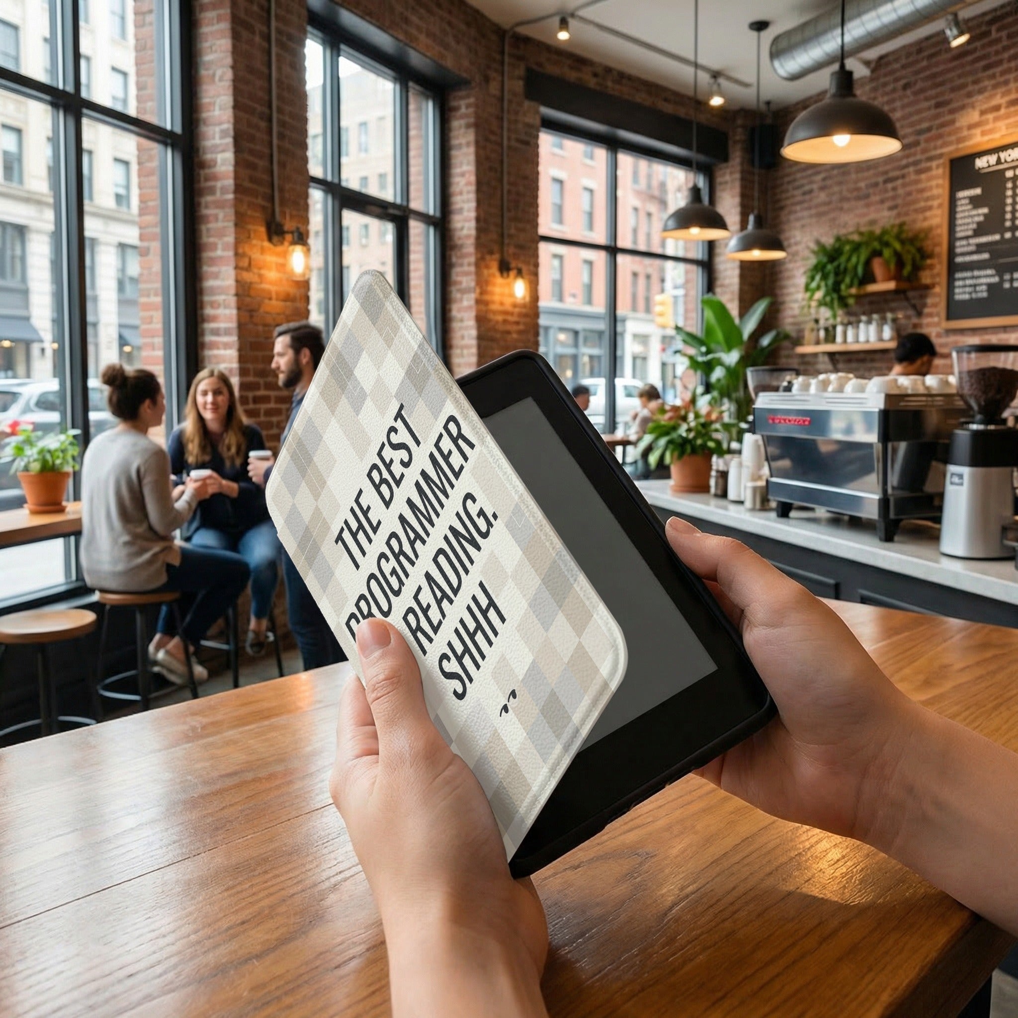 The Best Software Engineer Is Reading Kindle Paperwhite Case - Tech Gift
