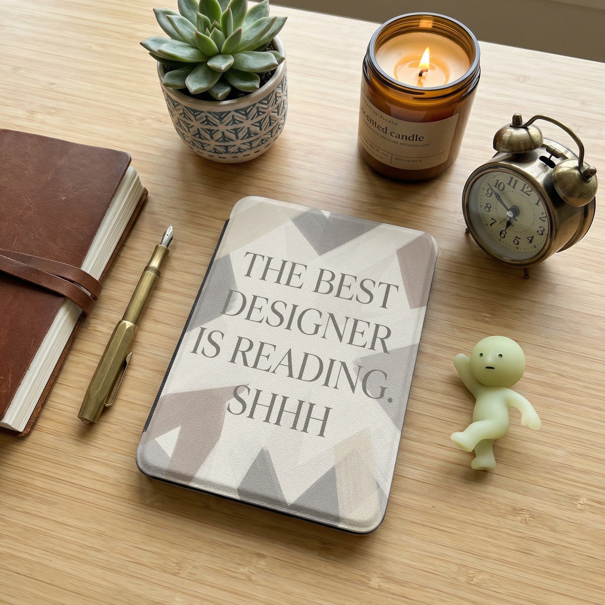 The Best Designer Is Reading Kindle Colorsoft Case - Creative Professional Gift