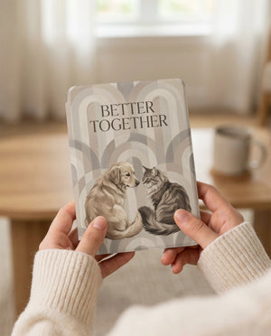 Custom Dog & Cat Kindle Case — Better Together