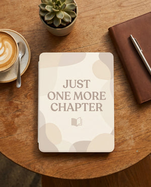 Just One More Chapter Kindle Paperwhite Case - Book Lover Reader Gift