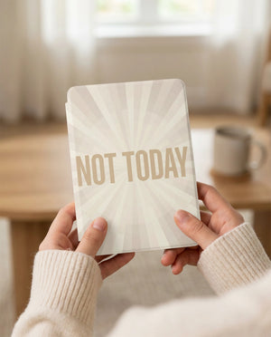 Not Today Kindle Paperwhite Case - Introvert Reader Gift