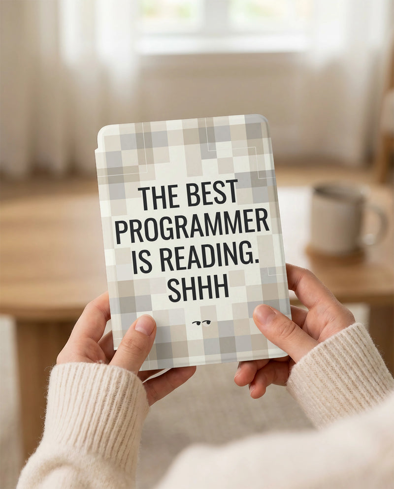 The Best Software Engineer Is Reading Kindle Paperwhite Case - Tech Gift