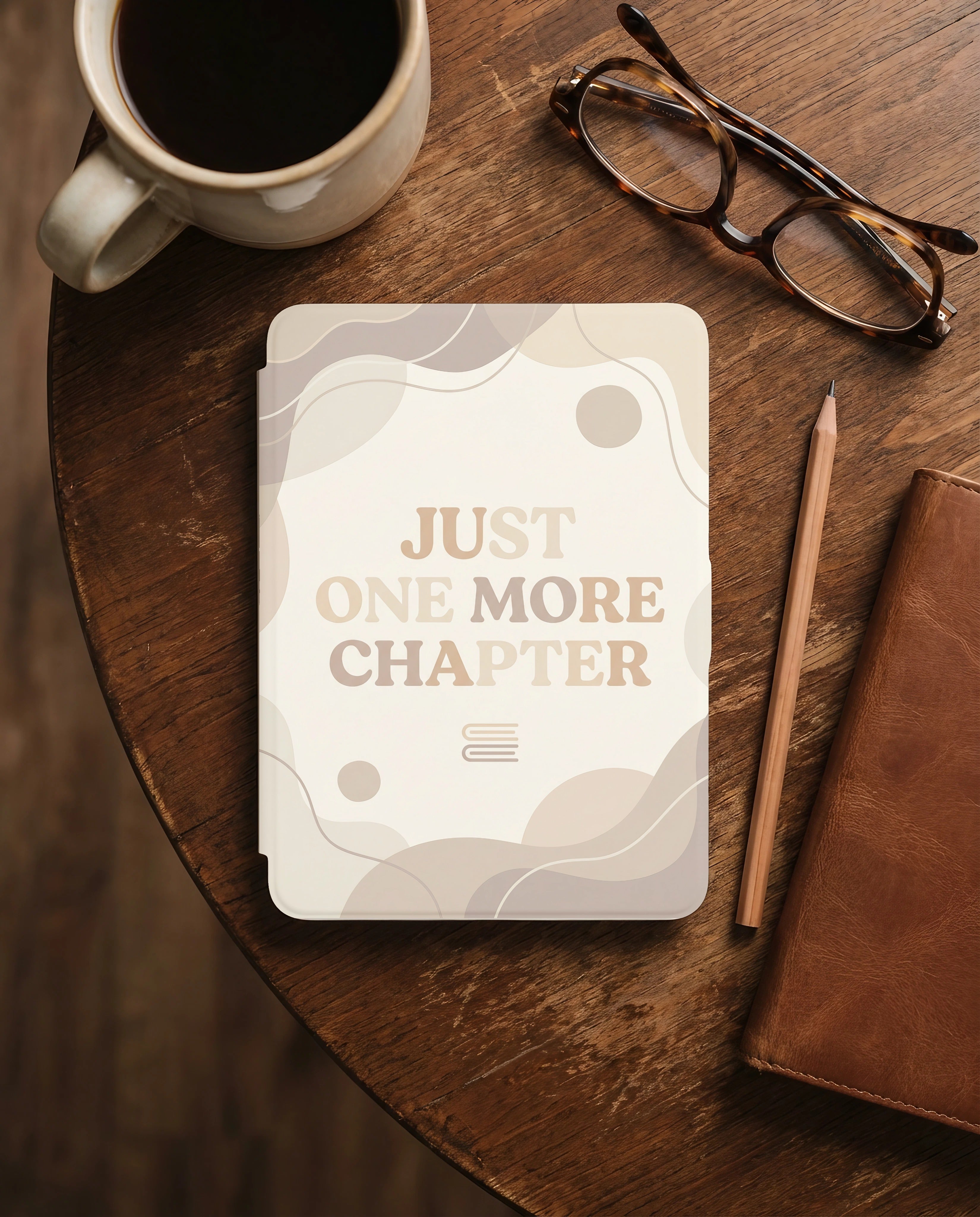 Just One More Chapter Kindle Paperwhite Case - Book Lover Reader Gift