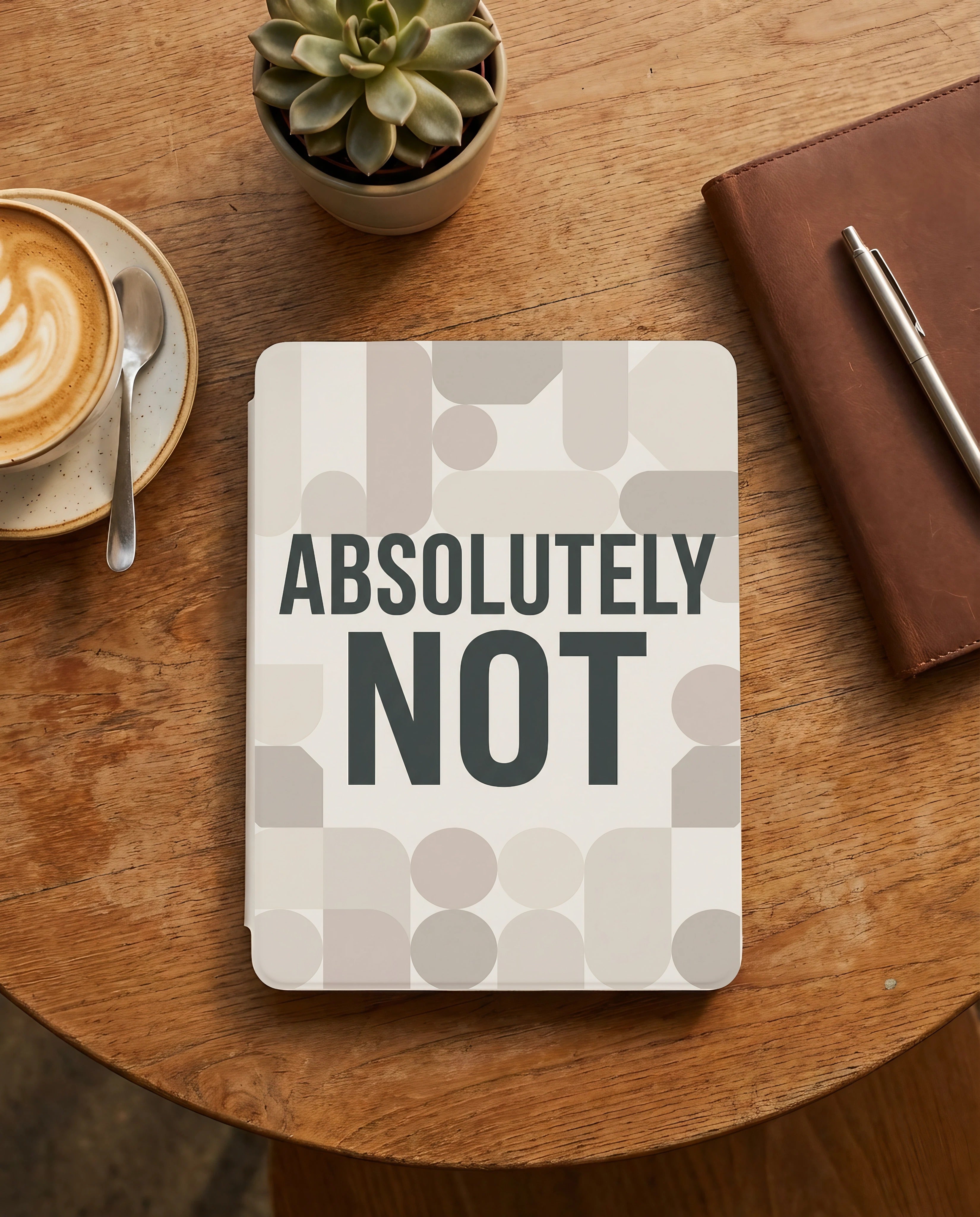 Absolutely Not Kindle Case - Fits Paperwhite & Colorsoft - Reader Gift