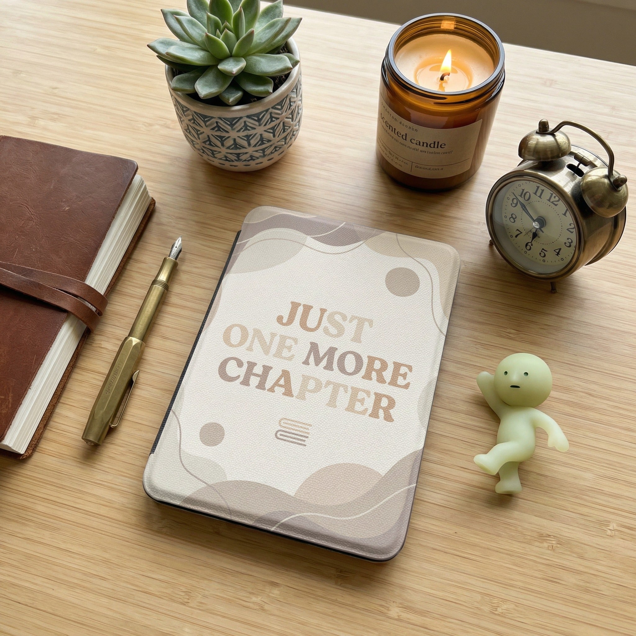 Just One More Chapter Kindle Paperwhite Case - Book Lover Reader Gift