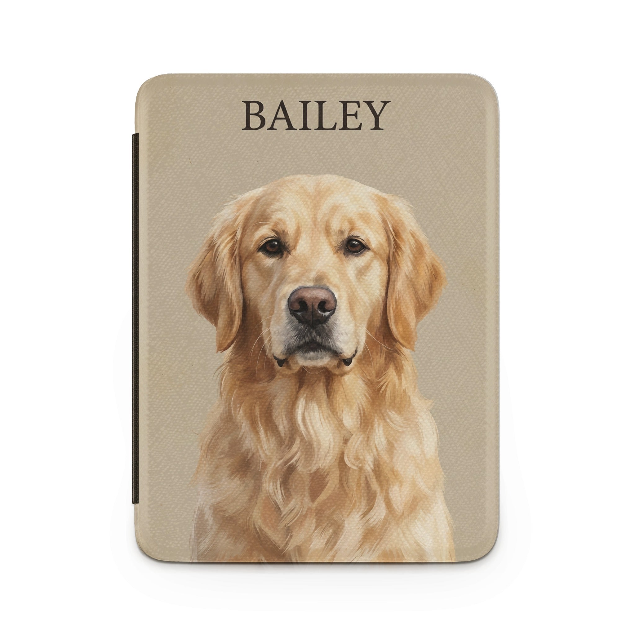 Custom Dog Photo Kindle Case — Minimalist Style Edition