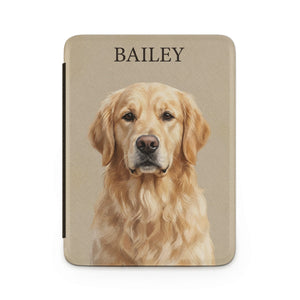 Custom Dog Photo Kindle Case — Minimalist Style Edition