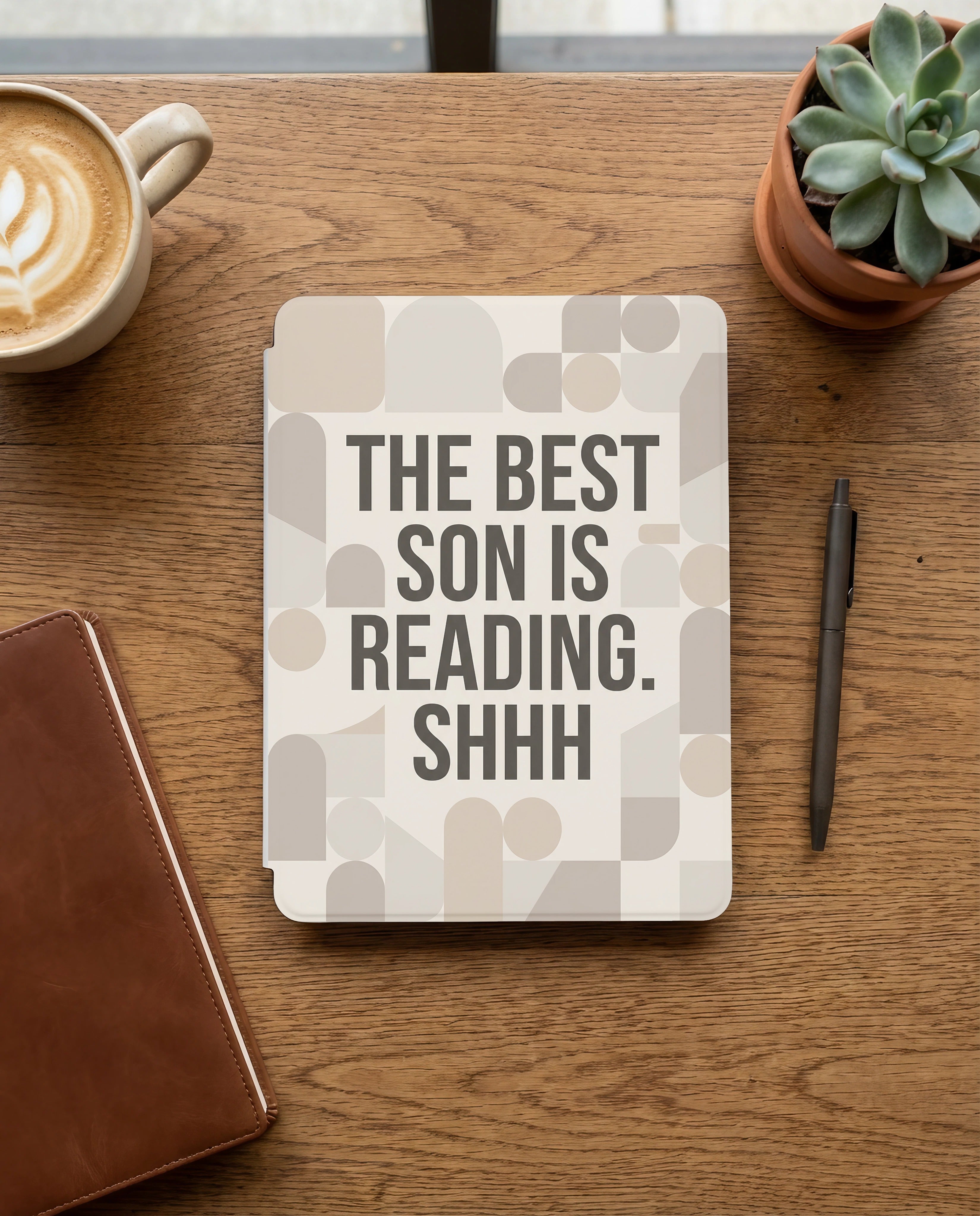 The Best Son Is Reading - Kindle Case - Book Lover Son Gift