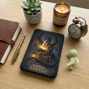 Fantasy Book Club Dragon Kindle Case — Book Lover Gift