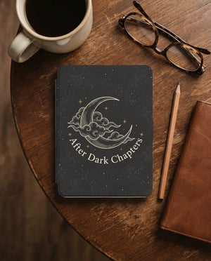 After Dark Chapters Kindle Colorsoft Case — Elegant Minimal Romantic