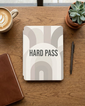 Hard Pass Kindle Paperwhite Case - Sarcastic Reader Gift