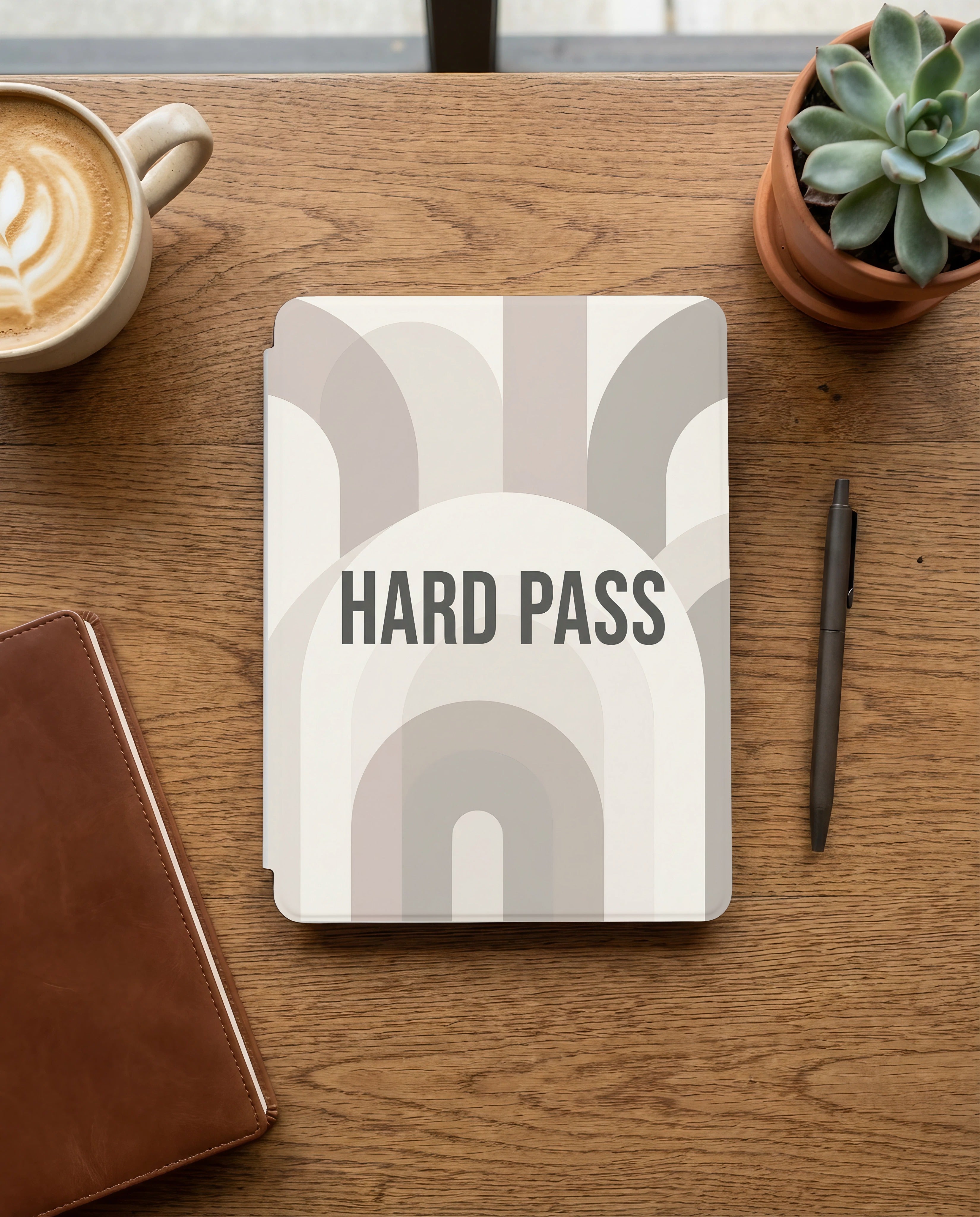Hard Pass Kindle Paperwhite Case - Sarcastic Reader Gift