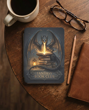 Dragon Fire & Book Club Kindle Case — Fantasy Reader Gift