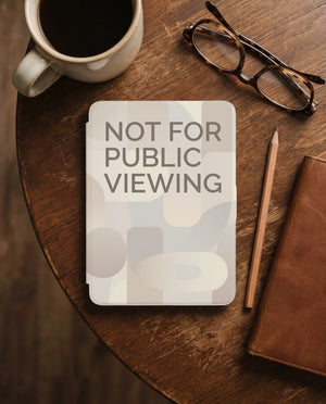 Not for Public Viewing Kindle Paperwhite Case - Privacy Reader Gift