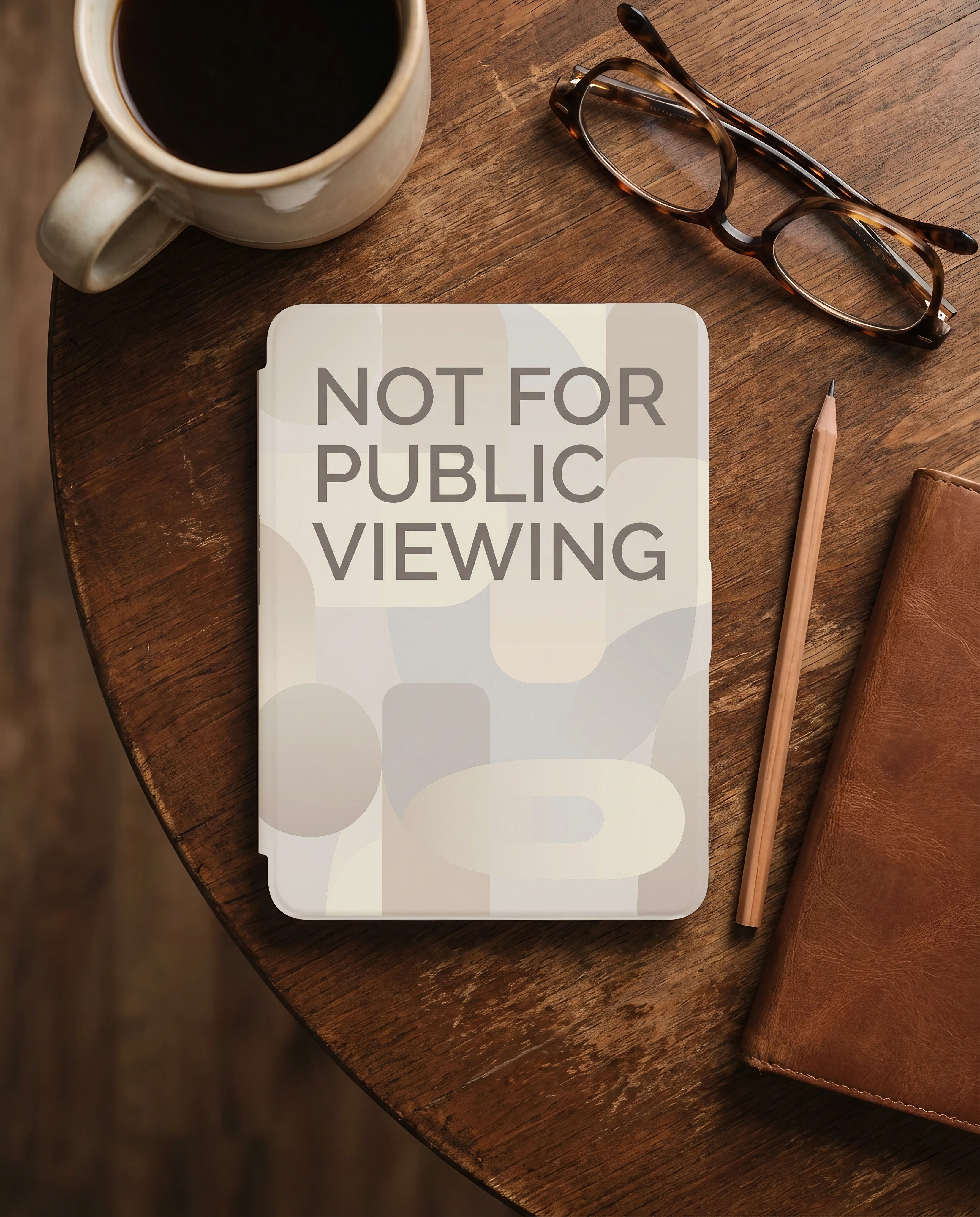 Not for Public Viewing Kindle Paperwhite Case - Privacy Reader Gift