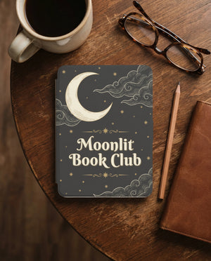 Moonlit Book Club Kindle Colorsoft Case — Community Charcoal Warm