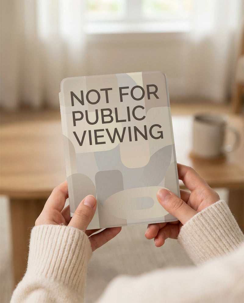 Not for Public Viewing Kindle Paperwhite Case - Privacy Reader Gift