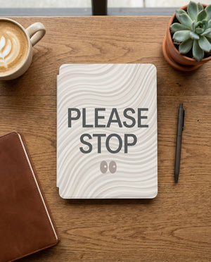 Please Stop Kindle Colorsoft Case - Introvert Book Lover Gift