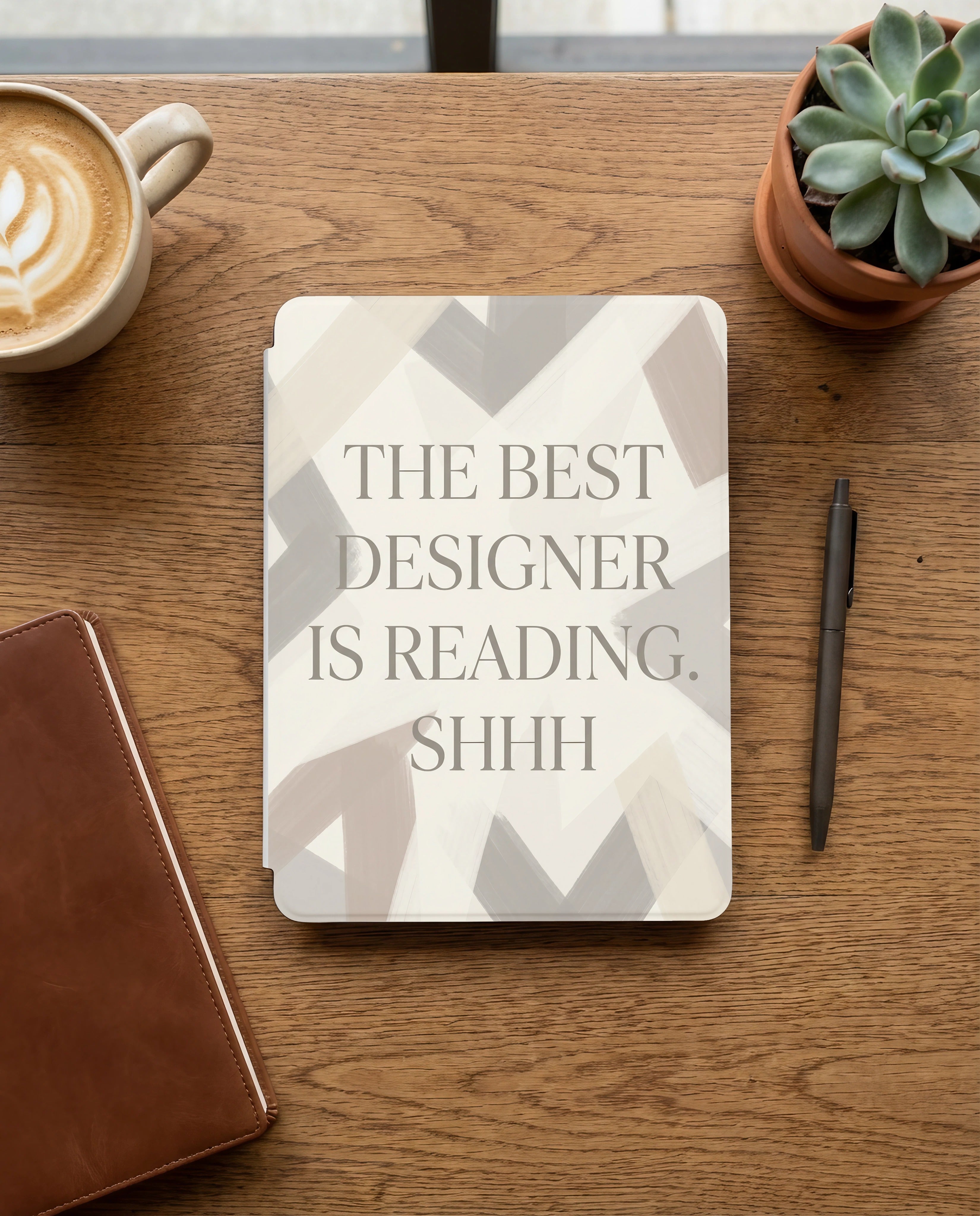 The Best Designer Is Reading Kindle Colorsoft Case - Creative Professional Gift