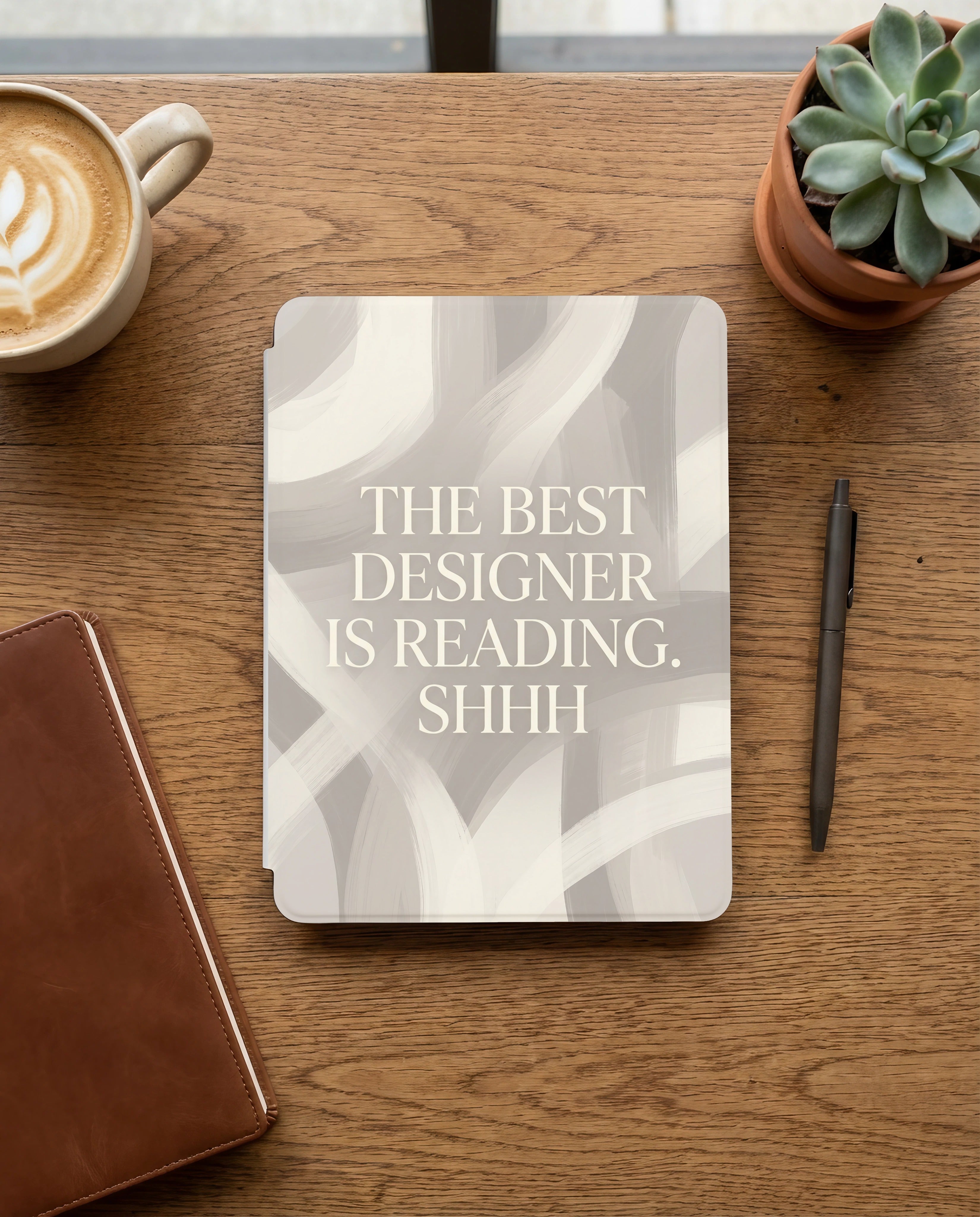 The Best Designer Is Reading Kindle Case - Fits Paperwhite & Colorsoft - Creative Gift