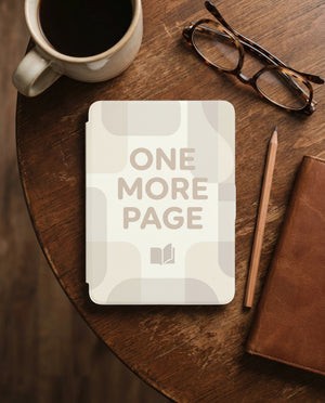 One More Page Kindle Paperwhite Case — Cozy Gift for Book Lovers