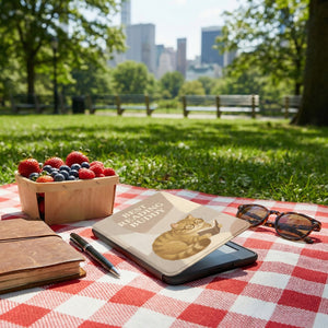 Best Reading Buddy Custom Cat Kindle 12th Gen Case — Cute Cat with Glasses Reading