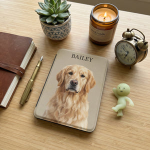 Custom Dog Photo Kindle Case — Minimalist Style Edition