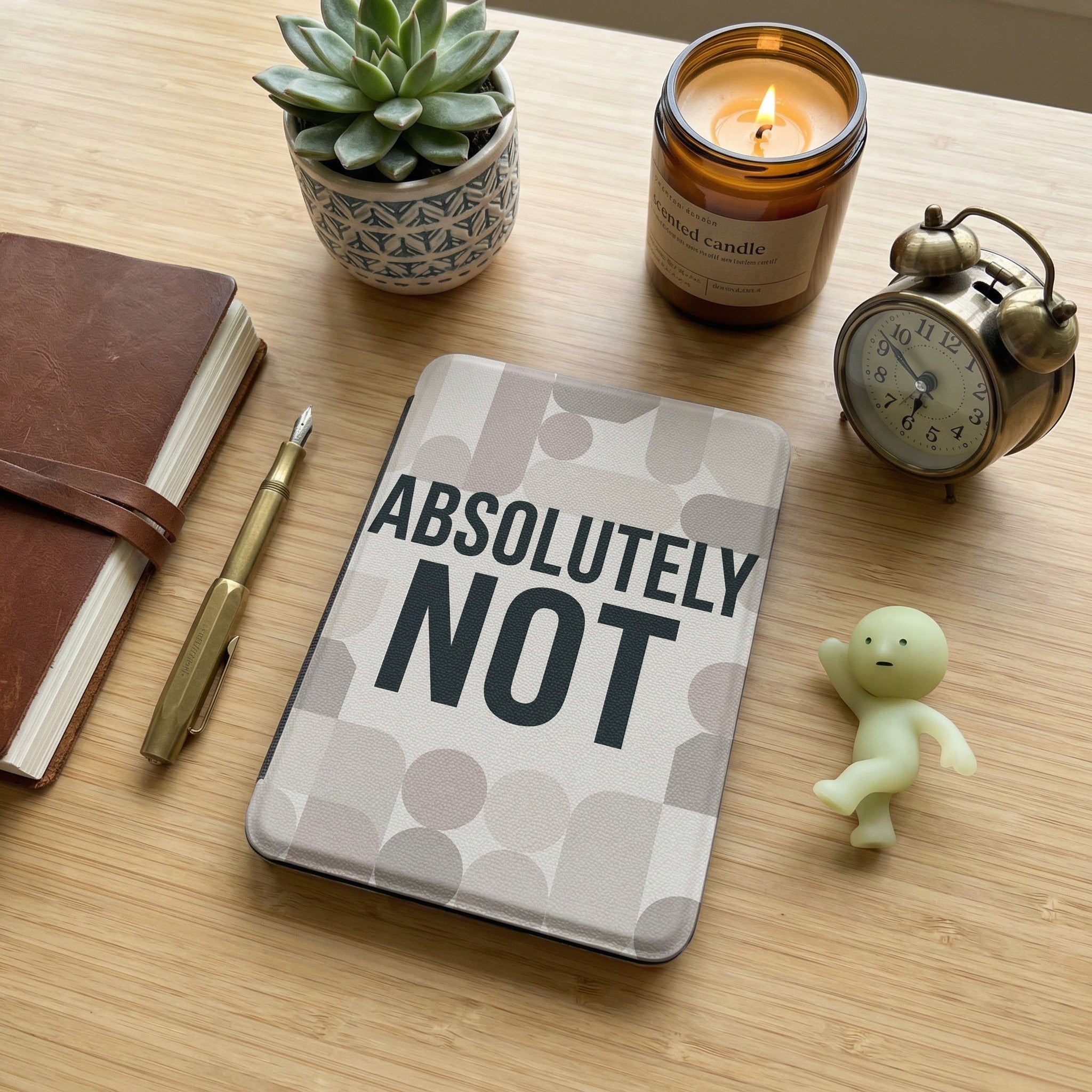 Absolutely Not Kindle Case - Fits Paperwhite & Colorsoft - Reader Gift