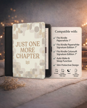 Just One More Chapter Kindle Colorsoft Case - Book Lover Book Lover Gift