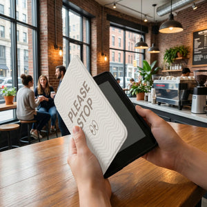 Please Stop Kindle Paperwhite Case - Introvert Reader Gift