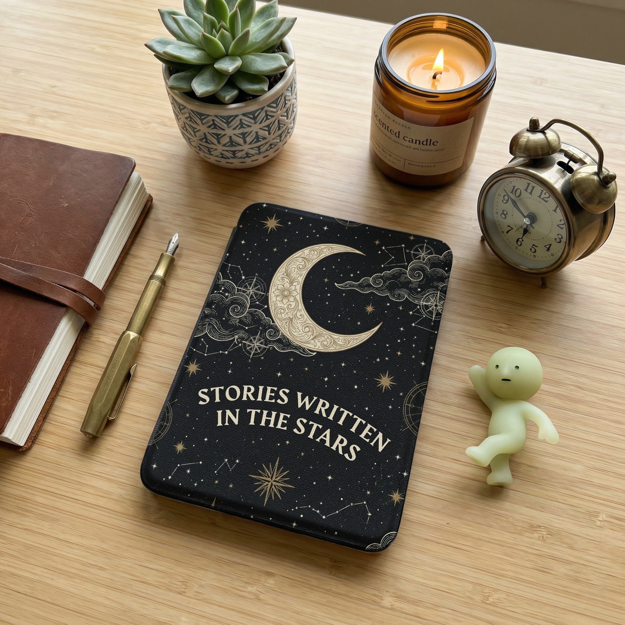 Stories Written in Stars Kindle Case — Celestial Map Maximalist