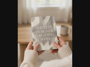 The Best Designer Is Reading Kindle Case - Fits Paperwhite & Colorsoft - Creative Gift