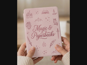Magic & Paperbacks Kindle Paperwhite Case — Fantasy Reader Dragon Design Gift