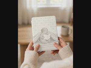 Cartoon Dog Reading Kindle Case — Fun Gift for Dog Lovers