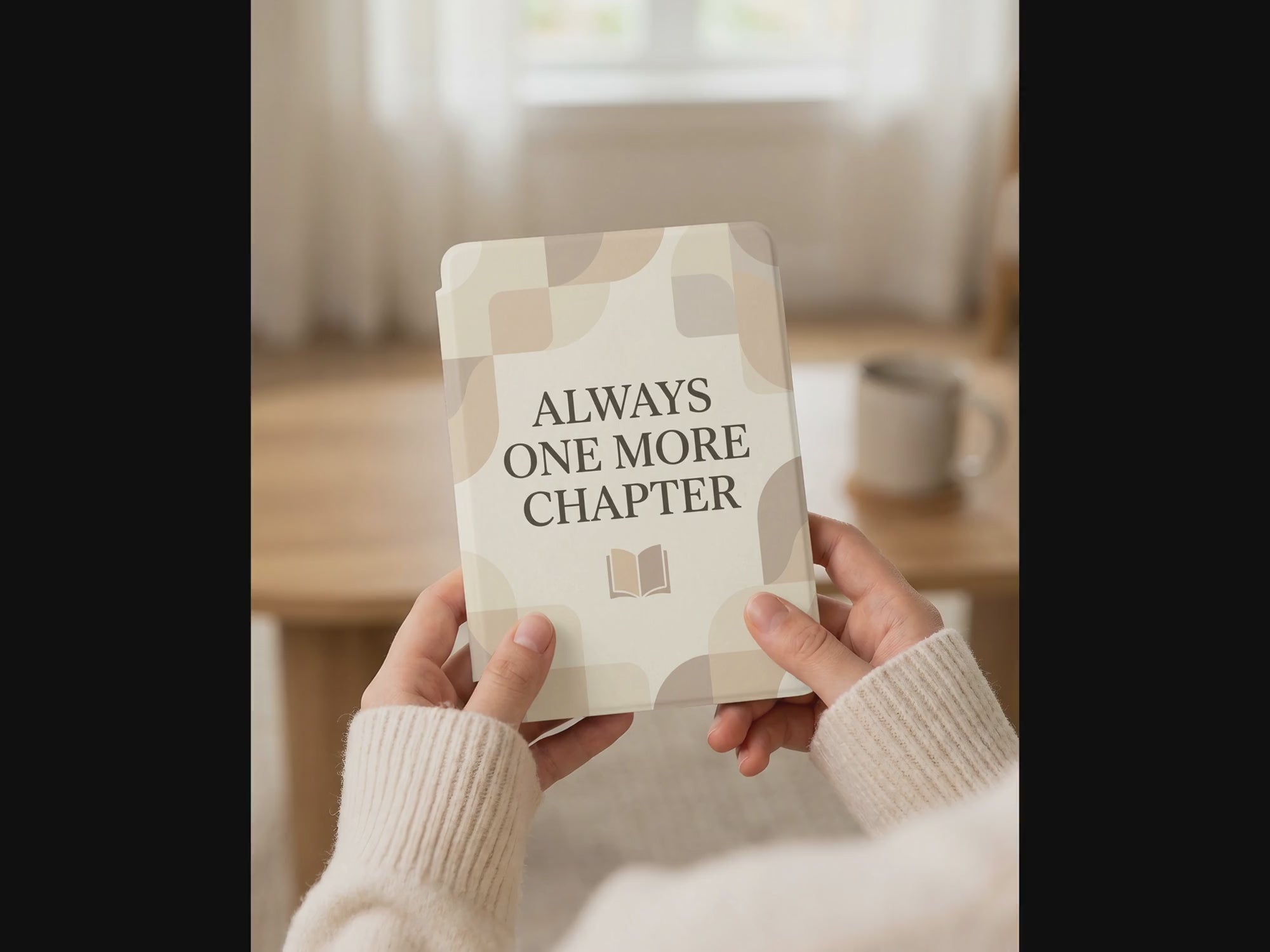 Always One More Chapter Kindle Paperwhite Case — Cozy Bookworm Gift