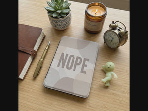 Nope Kindle Paperwhite Case - Sarcastic Reader Gift