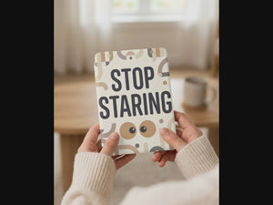 Stop Staring Kindle Case - Fits Paperwhite & Colorsoft - Reader Gift