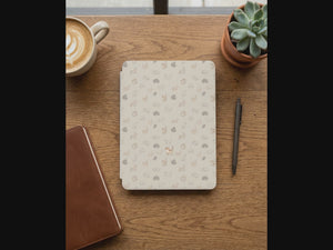 Cute Cat Pattern Kindle Case — Whimsical Cat Lover Gift