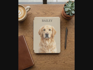 Custom Dog Photo Kindle Case — Minimalist Style Edition