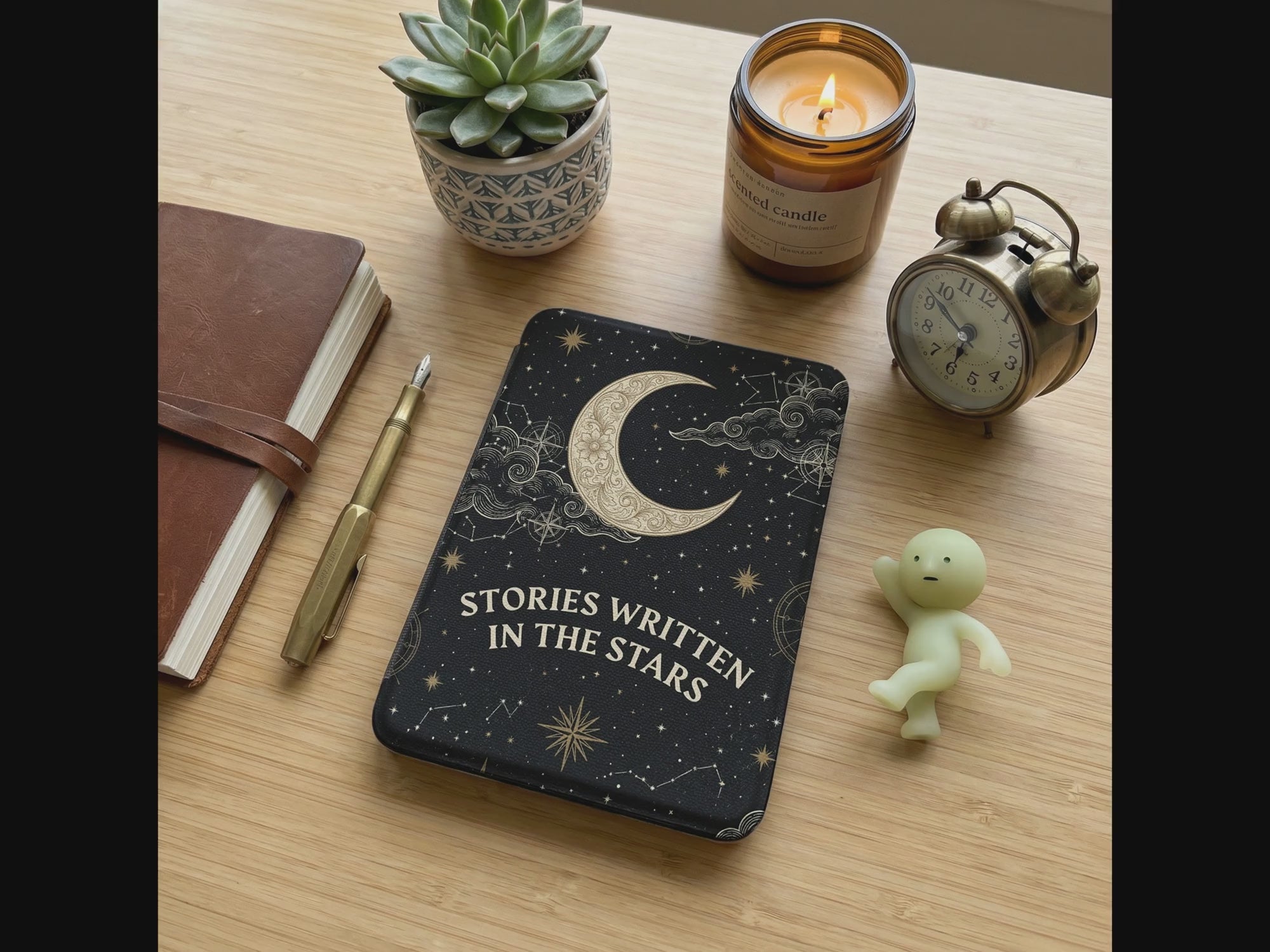 Stories Written in Stars Kindle Case — Celestial Map Maximalist