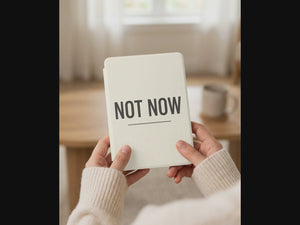 Not Now Kindle Case - Fits Paperwhite & Colorsoft - Reader Gift