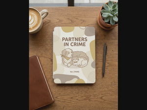 Partners in Crime — Custom Dog & Cat Kindle Case